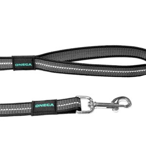 Latex Leash With Reflective Line – suņu pavada